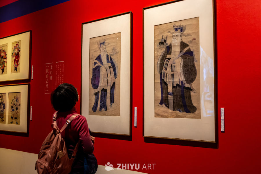 博物馆艺术展览参观
