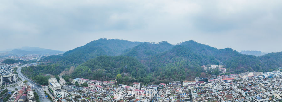 浙江金华武义城区航拍全景 4