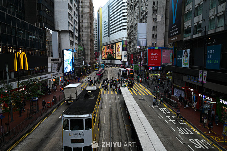 港岛流影