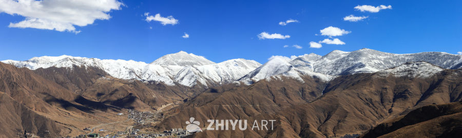 雪山高原壮丽风光